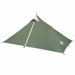 vidaXL Camping Tent 1-Person Outdoor Dome Tent Lightweight Tent Waterproof - green - Additional view 4