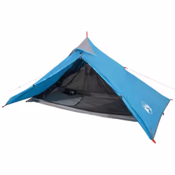 vidaXL Camping Tent 1-Person Outdoor Dome Tent Lightweight Tent Waterproof - blue - Additional view 7