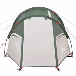vidaXL Camping Tent Tunnel 2-Person Lightweight Dome Tent Green Waterproof - Additional view 5
