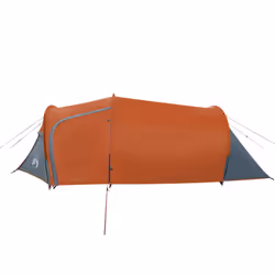 vidaXL Camping Tent Portable Outdoor Hiking Dome Tent Blackout Fabric Waterproof - orange, 2-person - Additional view 7