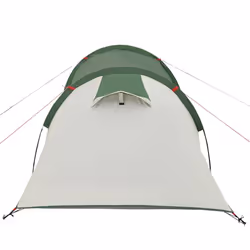 vidaXL Camping Tent Tunnel 3-Person Lightweight Dome Tent Green Waterproof - Additional view 7