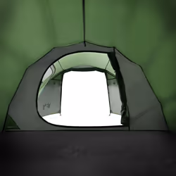 vidaXL Camping Tent Tunnel 3-Person Lightweight Dome Tent Green Waterproof - Additional view 8