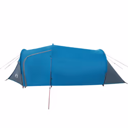 vidaXL Camping Tent Portable Outdoor Hiking Dome Tent Blackout Fabric Waterproof - blue, 3-person - Additional view 6