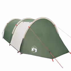 vidaXL Camping Tent Tunnel 4-Person Lightweight Dome Tent Green Waterproof - Additional view 4