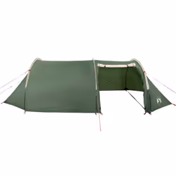 vidaXL Camping Tent Tunnel 4-Person Lightweight Dome Tent Green Waterproof - Additional view 7