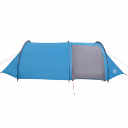 vidaXL Camping Tent Tunnel 4-Person Lightweight Tent Dome Tent Blue Waterproof - Additional view 6