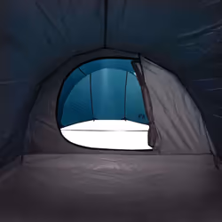 vidaXL Camping Tent Tunnel 4-Person Lightweight Tent Dome Tent Blue Waterproof - Additional view 9