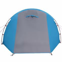vidaXL Camping Tent Tunnel 4-Person Dome Tent Lightweight Tent Blue Waterproof - Additional view 8