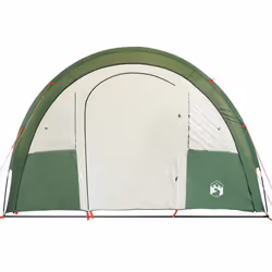 vidaXL Camping Tent Tunnel 4-Person Lightweight Dome Tent Green Waterproof - Additional view 5