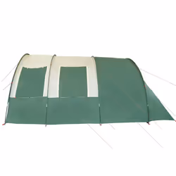 vidaXL Camping Tent Tunnel 4-Person Lightweight Dome Tent Green Waterproof - Additional view 7