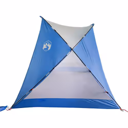 vidaXL Beach Tent Patio Picnic Lightweight Sun Shelter Shade Tent 185T Taffeta - blue - Additional view 5