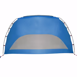 vidaXL Beach Tent Patio Picnic Lightweight Sun Shelter Shade Tent 185T Taffeta - blue - Additional view 6