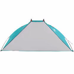 vidaXL Beach Tent Lightweight Sun Shelter Shade Tent Sea Green 185T Polyester - Additional view 5