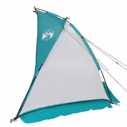 vidaXL Beach Tent Lightweight Sun Shelter Shade Tent Sea Green 185T Polyester - Additional view 7