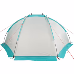 vidaXL Beach Tent Lightweight Sun Shelter Shade Tent Sea Green 185T Polyester - Additional view 8