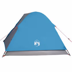 vidaXL Camping Tent Dome 3-Person Lightweight Tent Dome Tent Blue Waterproof - Additional view 8