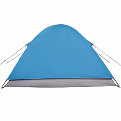 vidaXL Camping Tent Dome 3-Person Lightweight Tent Dome Tent Blue Waterproof - Additional view 9