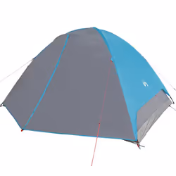 vidaXL Camping Tent Dome 6-Person Lightweight Tent Dome Tent Blue Waterproof - Additional view 4
