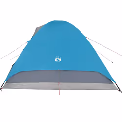 vidaXL Camping Tent Dome 6-Person Lightweight Tent Dome Tent Blue Waterproof - Additional view 8