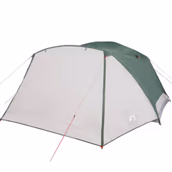 vidaXL Camping Tent with Porch 4-Person Lightweight Dome Tent Green Waterproof - Additional view 4