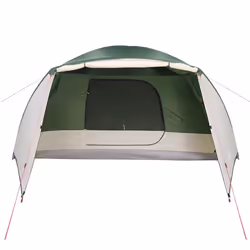 vidaXL Camping Tent with Porch 4-Person Lightweight Dome Tent Green Waterproof - Additional view 6