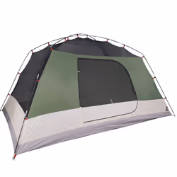 vidaXL Camping Tent with Porch 4-Person Lightweight Dome Tent Green Waterproof - Additional view 7