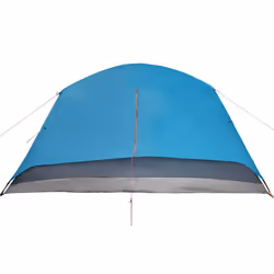 vidaXL Camping Tent with Porch 4-Person Lightweight Dome Tent Blue Waterproof - Additional view 9