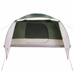 vidaXL Family Tent with Porch 6-Person Dome Tent Camping Tent Green Waterproof - Additional view 4