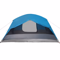 vidaXL Family Tent with Porch 6-Person Dome Tent Camping Tent Blue Waterproof - Additional view 8