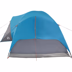 vidaXL Family Tent Crossvent 8-Person Camping Tent Dome Tent Blue Waterproof - Additional view 7