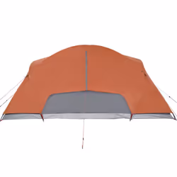 vidaXL Family Tent Crossvent 8-Person Dome Tent Camping Tent Orange Waterproof - Additional view 9