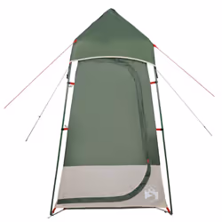 vidaXL Toilet Tent Privacy Tent Pop Up Shower Changing Tent Green Waterproof - Additional view 4