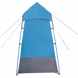 vidaXL Toilet Tent Privacy Tent Pop Up Shower Changing Tent Blue Waterproof - Additional view 5