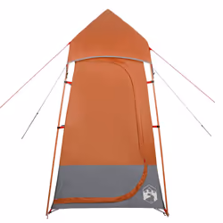 vidaXL Toilet Tent Privacy Tent Pop Up Shower Changing Tent Orange Waterproof - Additional view 4