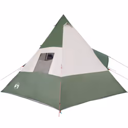 vidaXL Camping Tent Tipi 7-Person Lightweight Tent Dome Tent Green Waterproof - Additional view 7
