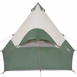 vidaXL Camping Tent Tipi 7-Person Lightweight Tent Dome Tent Green Waterproof - Additional view 8