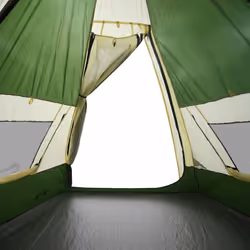 vidaXL Camping Tent Tipi 7-Person Lightweight Tent Dome Tent Green Waterproof - Additional view 9