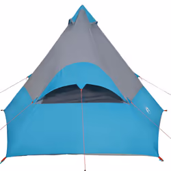 vidaXL Camping Tent Tipi 7-Person Lightweight Tent Dome Tent Blue Waterproof - Additional view 8