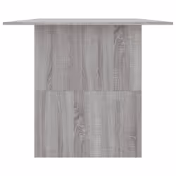 vidaXL Dining Table Kitchen Dinner Table Dining Room Table Engineered Wood - grey sonoma - Additional view 4