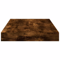 vidaXL Wall Shelves Floating Shelf Wall Rack 4 pcs Smoked Oak Engineered Wood - Additional view 4