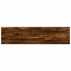 vidaXL Wall Shelves Floating Shelf Wall Rack 4 pcs Smoked Oak Engineered Wood - Additional view 5