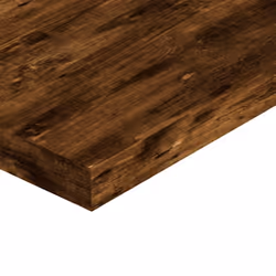 vidaXL Wall Shelves Floating Shelf Wall Rack 4 pcs Smoked Oak Engineered Wood - Additional view 6