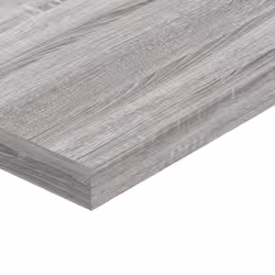 vidaXL Wall Shelves Floating Shelf Wall Rack 4 pcs Grey Sonoma Engineered Wood - Additional view 6