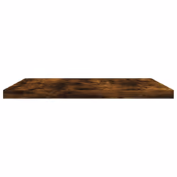 vidaXL Wall Shelves Floating Shelf Wall Rack 4 pcs Smoked Oak Engineered Wood - Additional view 4