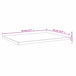 vidaXL Wall Shelves Floating Shelf Wall Rack 4 pcs Smoked Oak Engineered Wood - Additional view 8