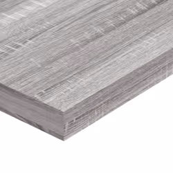 vidaXL Bookshelf Board Extra Shelf Replacement Panel DIY Board Engineered Wood - grey sonoma, 60 x 10 x 1.5 cm - Additional view 6