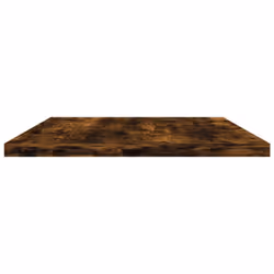 vidaXL Wall Shelves Floating Shelf Wall Rack 4 pcs Smoked Oak Engineered Wood - Additional view 4