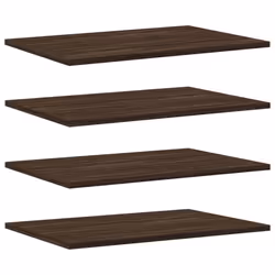 vidaXL Bookshelf Board Extra Shelf Replacement Panel DIY Board Engineered Wood - brown oak, 60 x 40 x 1.5 cm
