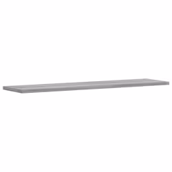 vidaXL Wall Shelves Floating Shelf Wall Rack 4 pcs Grey Sonoma Engineered Wood - Additional view 2