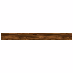 vidaXL Wall Shelves Floating Shelf Wall Rack 4 pcs Smoked Oak Engineered Wood - Additional view 5